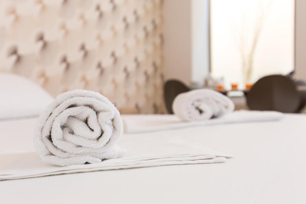 Posteľ alebo postele v izbe v ubytovaní Vienna Stay Apartments Belvedere