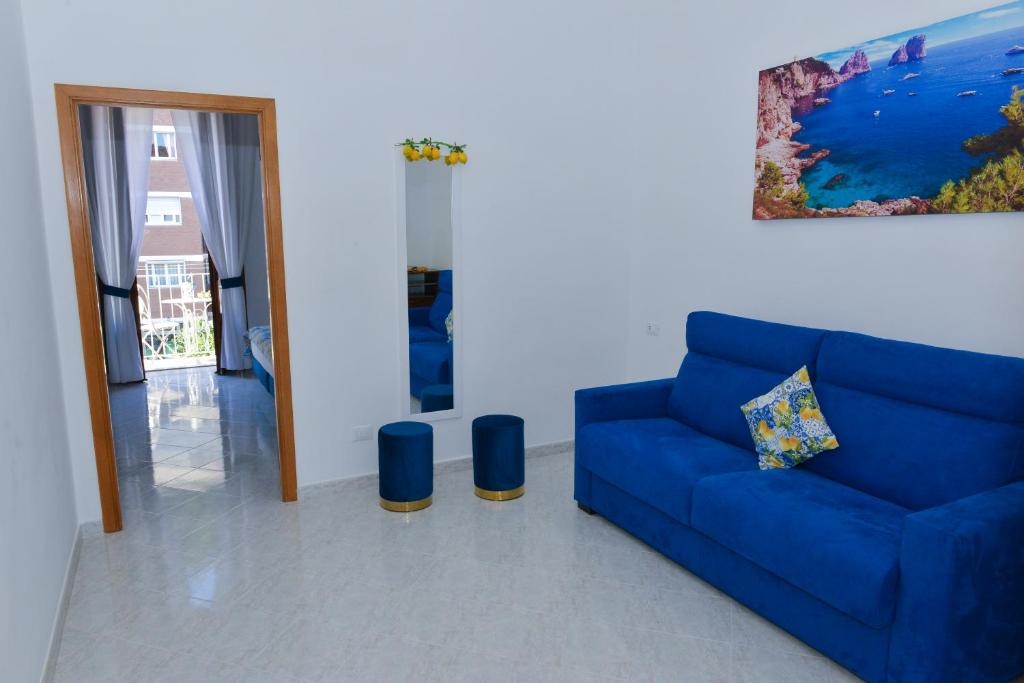 Posezení v ubytování Casa Natalia