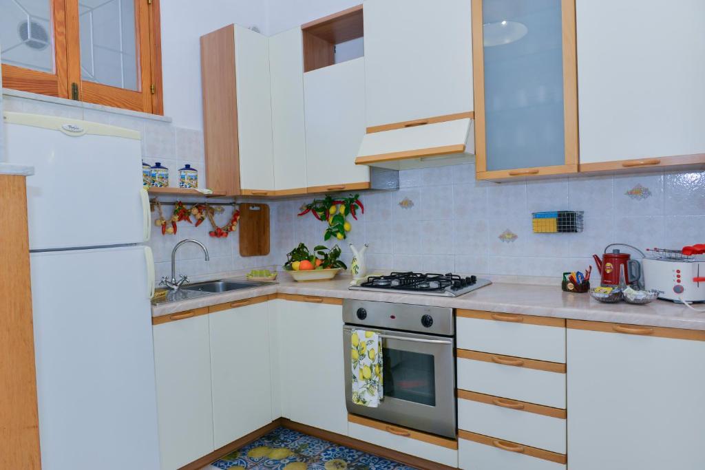 Kuchyň nebo kuchyňský kout v ubytování Casa Natalia