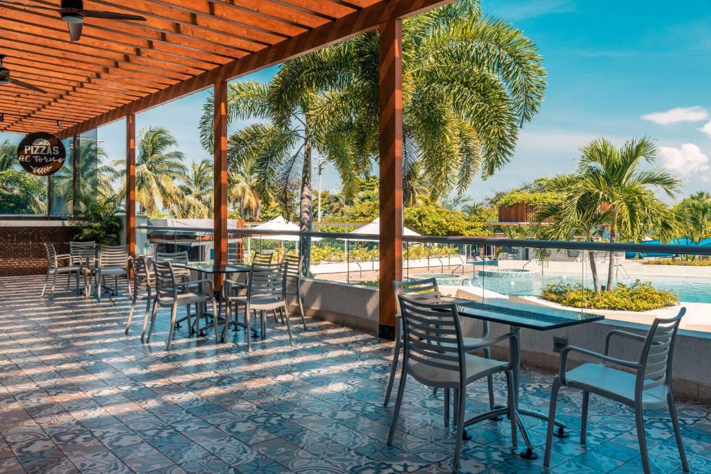 Zahrada ubytování Hilton Cartagena