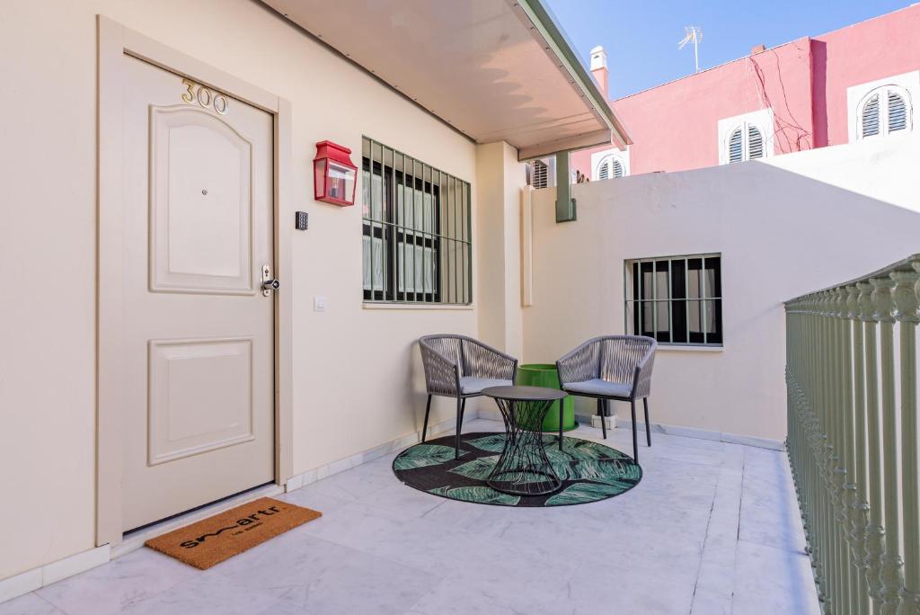 Patio nebo venkovní prostory v ubytování Smartr Sevilla Las Dueñas