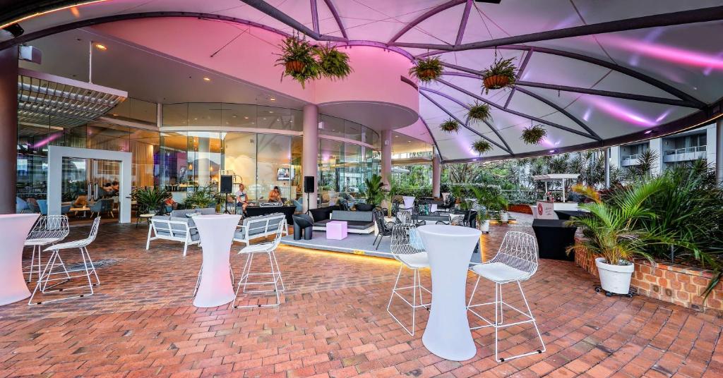 Restaurace v ubytování Hilton Cairns