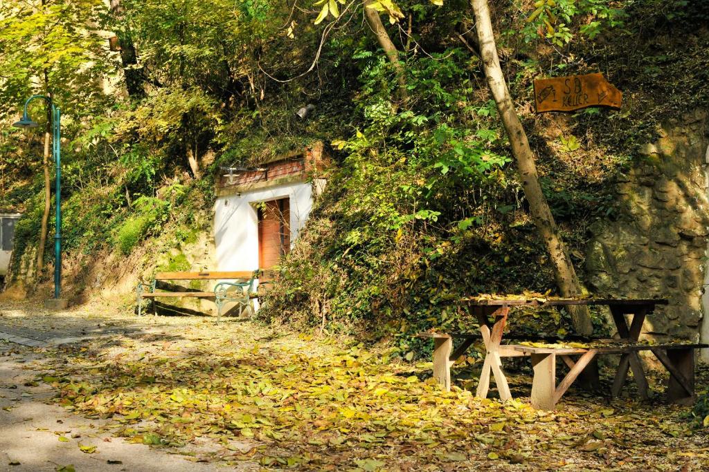 Zahrada ubytování Landhaus zum Siebenschläfer
