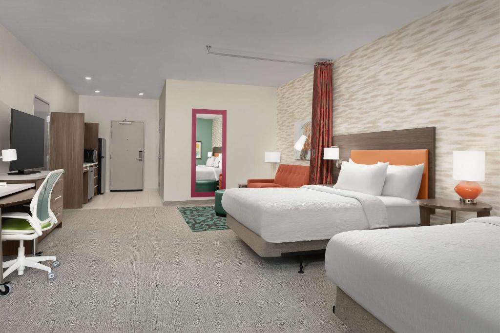 Postel nebo postele na pokoji v ubytování Home2 Suites By Hilton Abilene Southwest