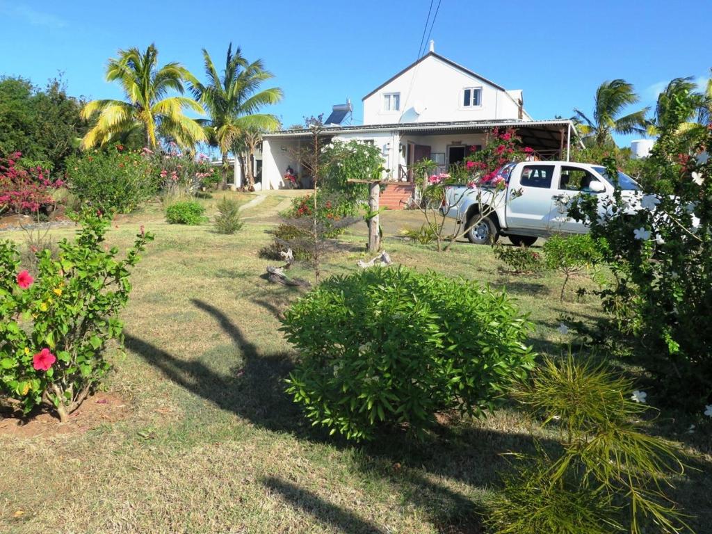 Zahrada ubytování Residence Foulsafat