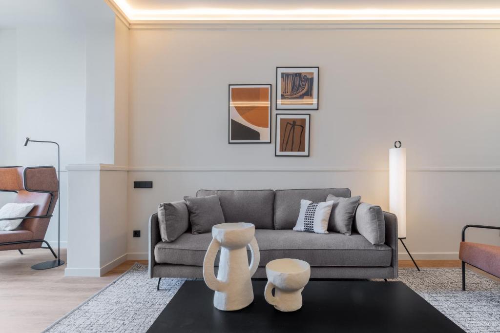 Posedenie v ubytovaní Aspasios Rambla Catalunya Apartments
