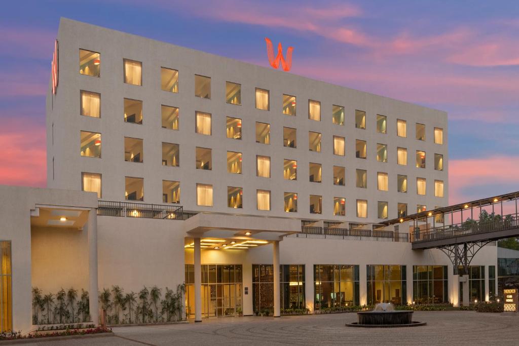 a rendering of the front of a hotel at Welcomhotel By ITC Hotels, Belagavi in Belgaum
