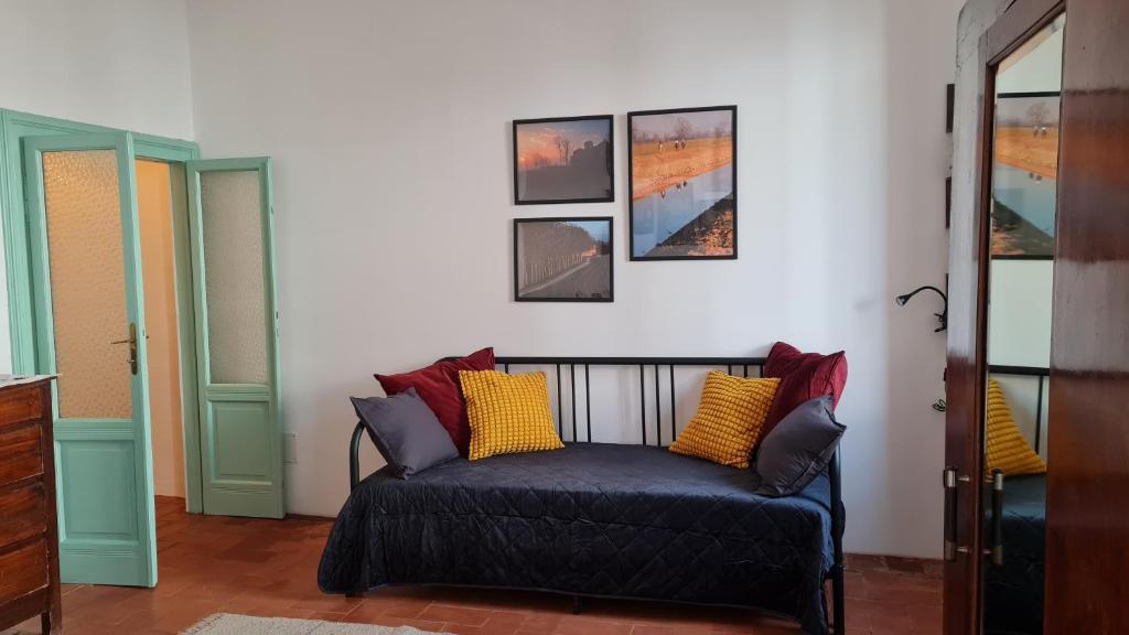 Posezení v ubytování Casa delle rondini