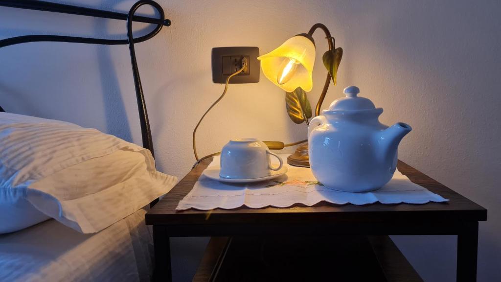 Postel nebo postele na pokoji v ubytování Casa delle rondini