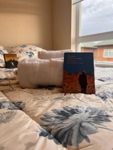 Postel nebo postele na pokoji v ubytování Hostal Damatierra