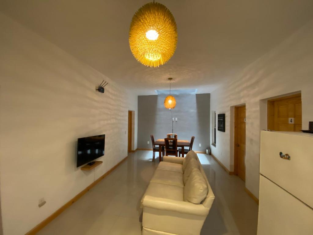 TV a/nebo společenská místnost v ubytování Spencer Residencial QUARTOS