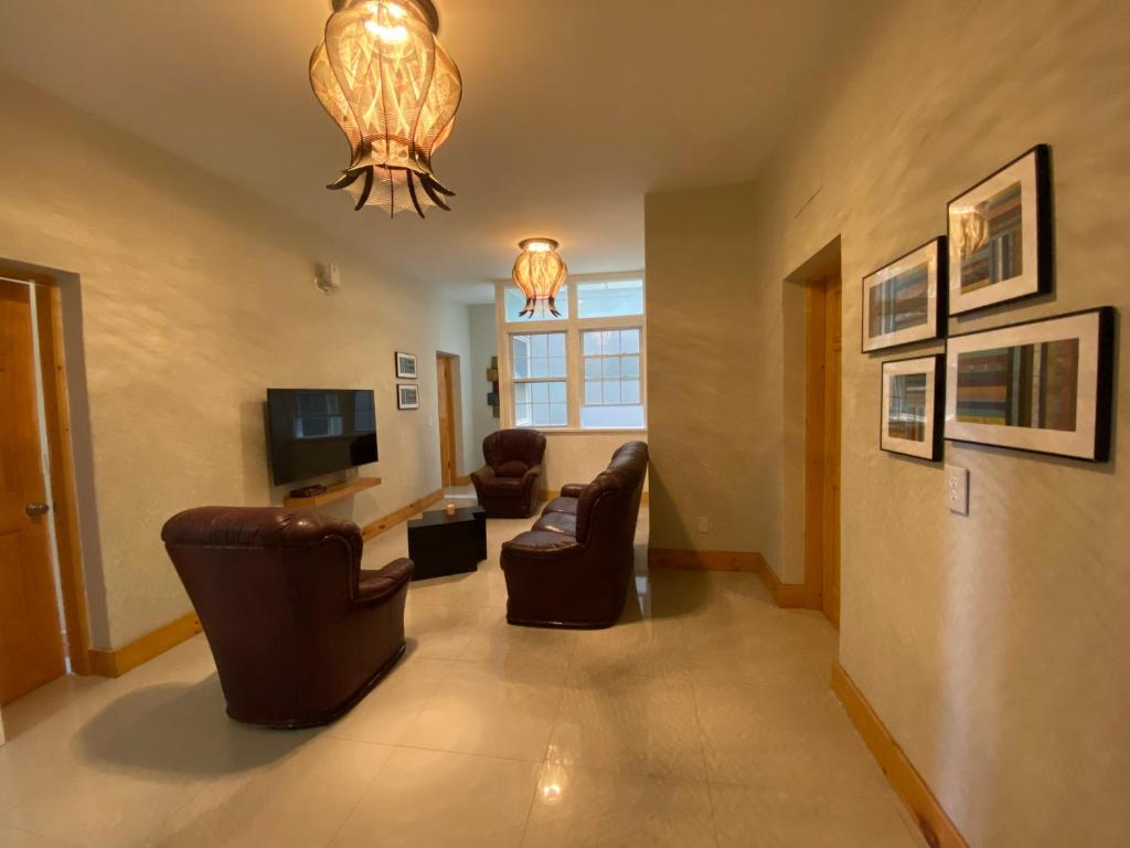 TV a/nebo společenská místnost v ubytování Spencer Residencial QUARTOS