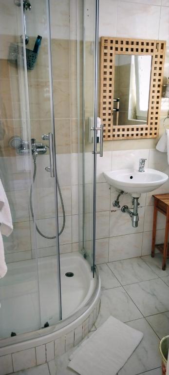 Kúpeľňa v ubytovaní Guesthouse Alliya