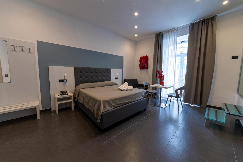Postel nebo postele na pokoji v ubytování Residenza San Lorenzo