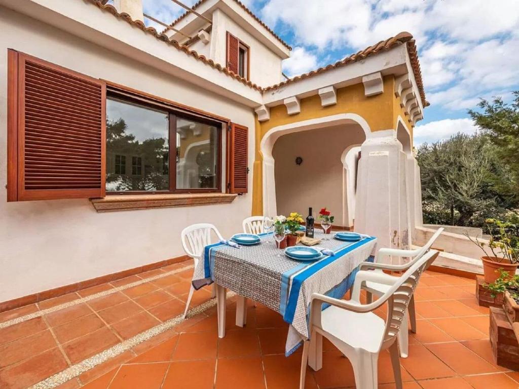 Μπαλκόνι ή βεράντα στο Villa in Stintino near Pelosa Beach