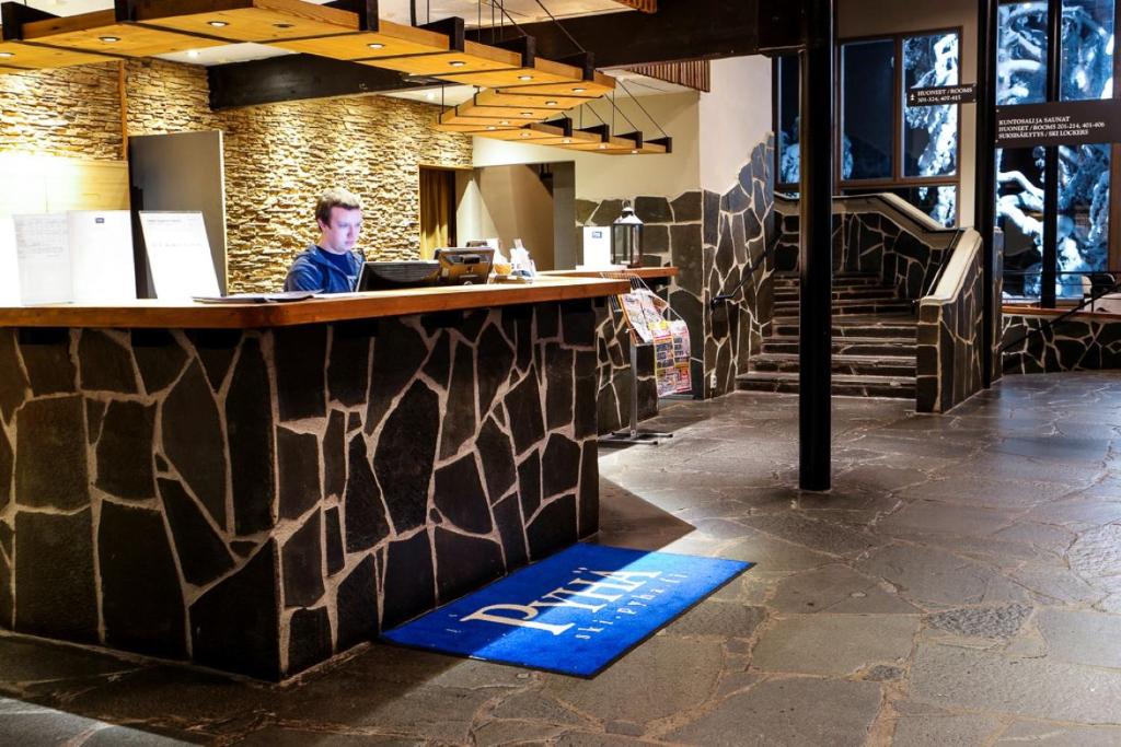 Vstupní hala nebo recepce v ubytování Ski-Inn Hotel Pyhätunturi