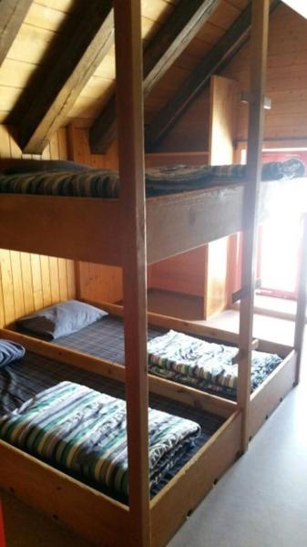 Postel nebo postele na pokoji v ubytování Hostel im Oltä Stall