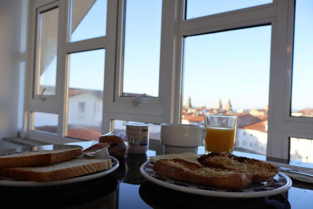 Jídlo v hostelu nebo okolí