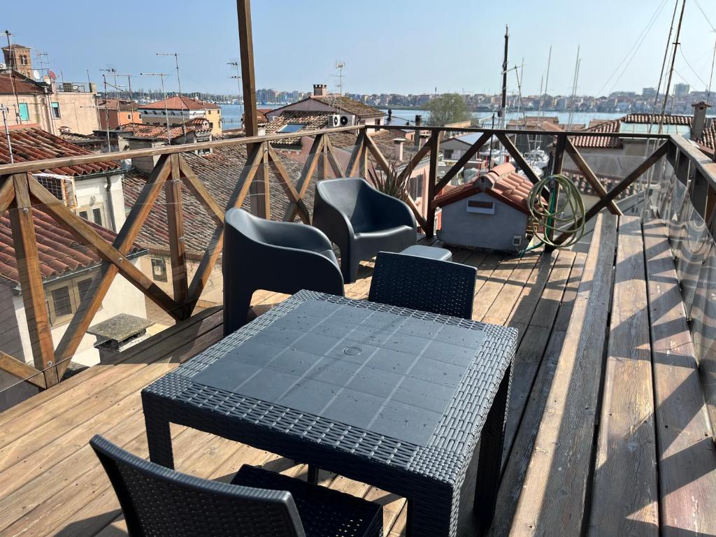 Balkon lub taras w obiekcie Altana Deluxe Apart