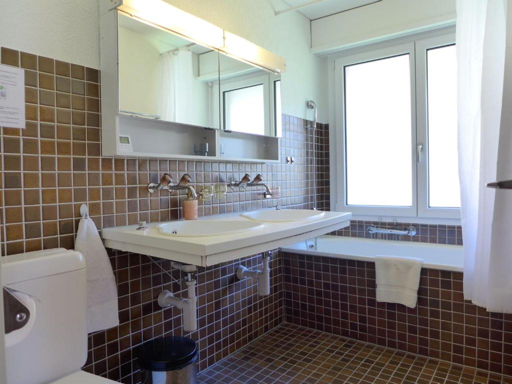 Koupelna v ubytování Holiday Home Salzhubelweg by Interhome