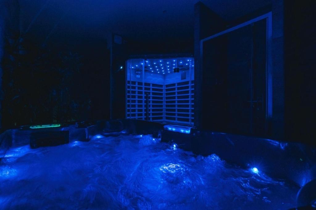 Fotografia z galérie ubytovania Spa appartement O temps suspendu Reims centre sauna et jacuzzi v destinácii Reims