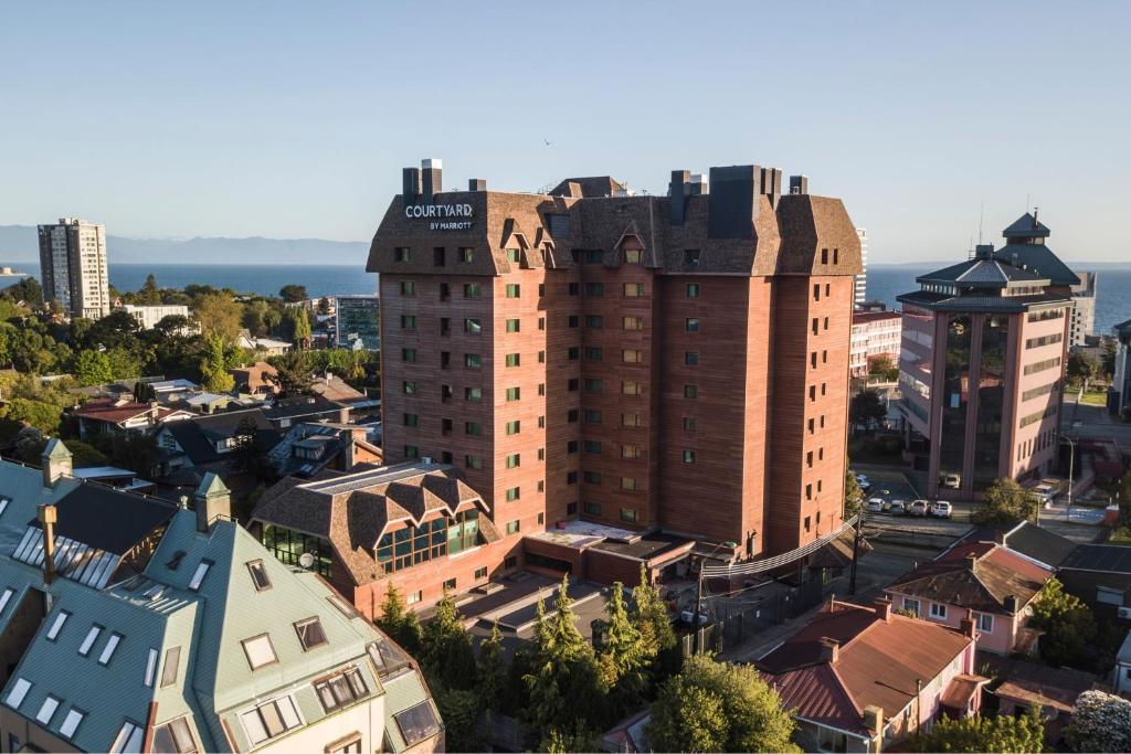 Nespecifikovaný výhled na destinaci Puerto Montt nebo výhled na město při pohledu z hotelu