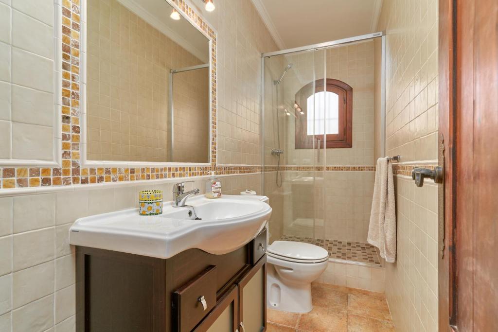Kúpeľňa v ubytovaní Villa Conchi