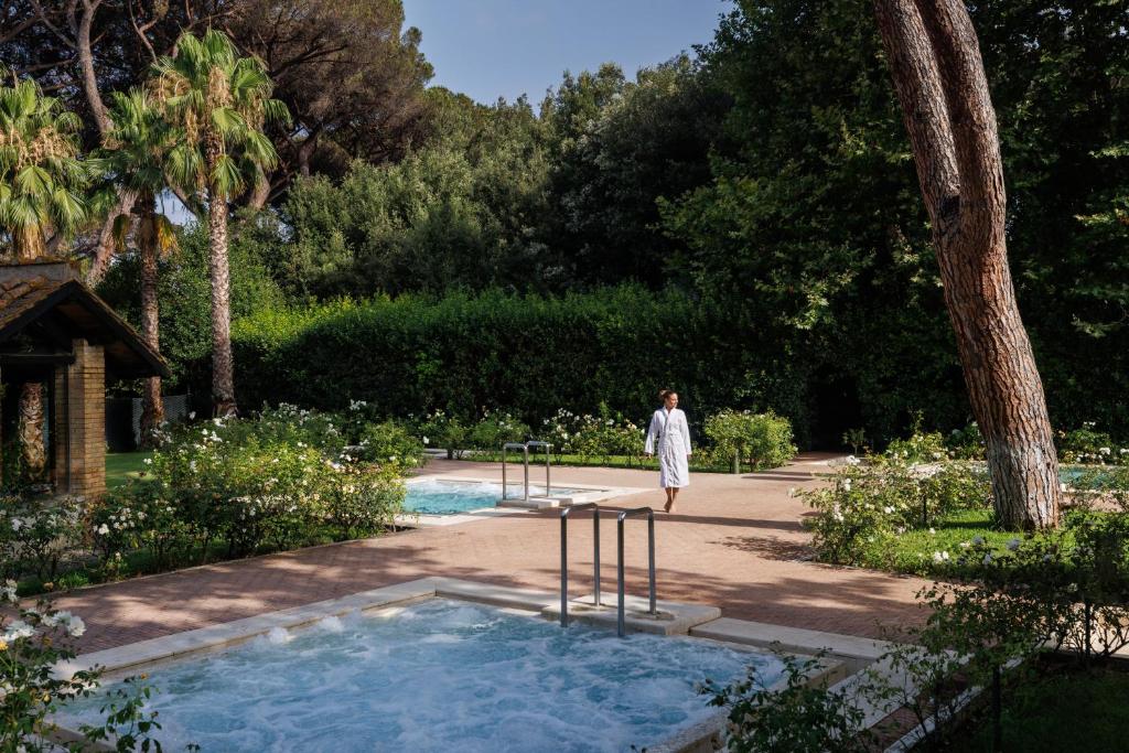 Bazén v ubytování QC Termeroma Spa and Resort nebo v jeho okolí