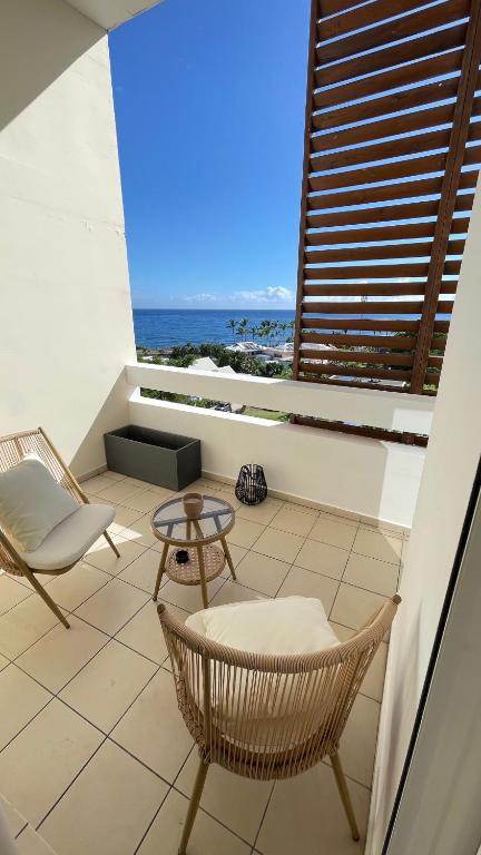 Posezení v ubytování Bel appartement vue mer - Mafat'appart