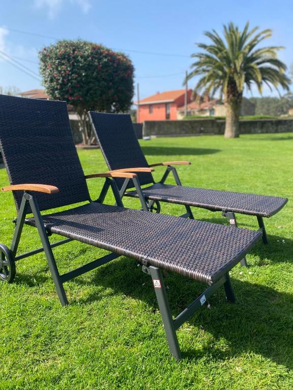 Zahrada ubytování Mar y Montaña - casa completa finca privada