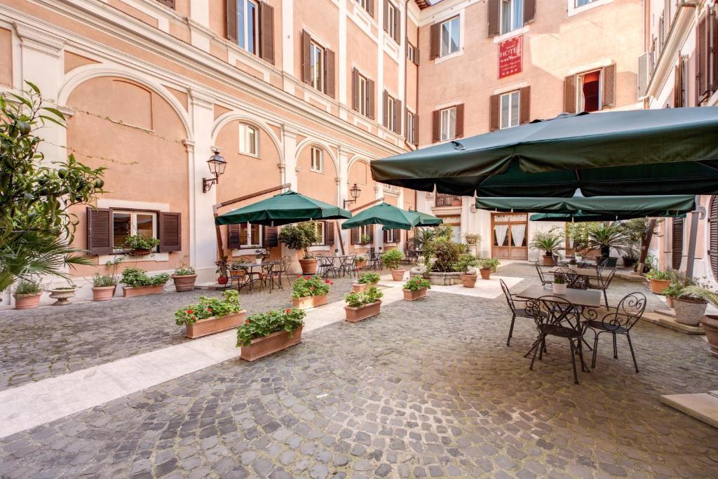 Restaurace v ubytování Relais Hotel Antico Palazzo Rospigliosi