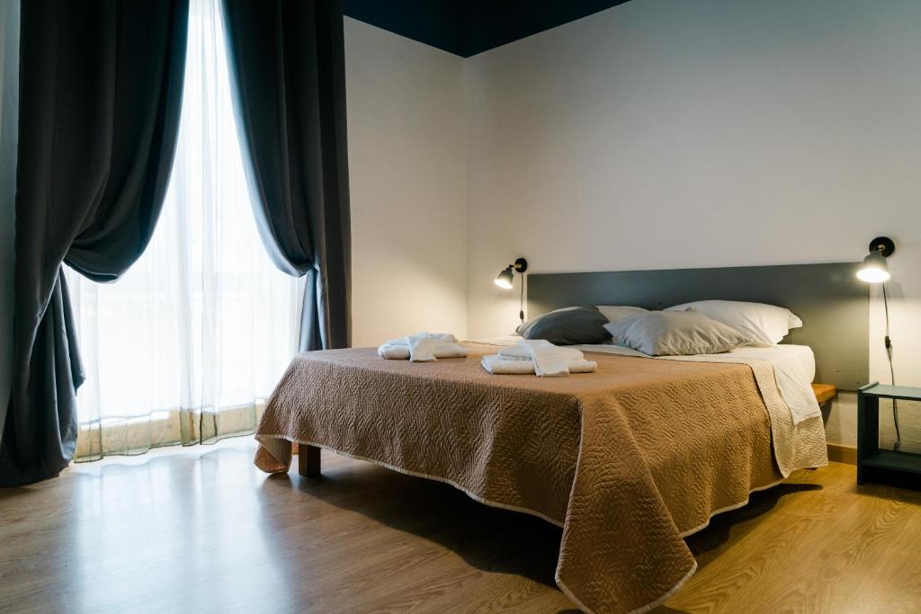 Postel nebo postele na pokoji v ubytování Matlis
