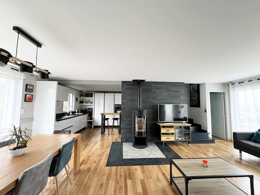 Photo de la galerie de l'établissement L'Archipel, belle maison au coeur de Fouesnant, à Fouesnant