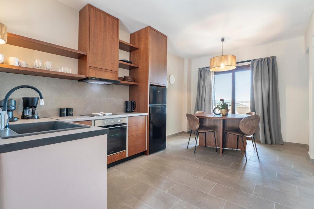 Kuchyň nebo kuchyňský kout v ubytování Casa di Demezzo