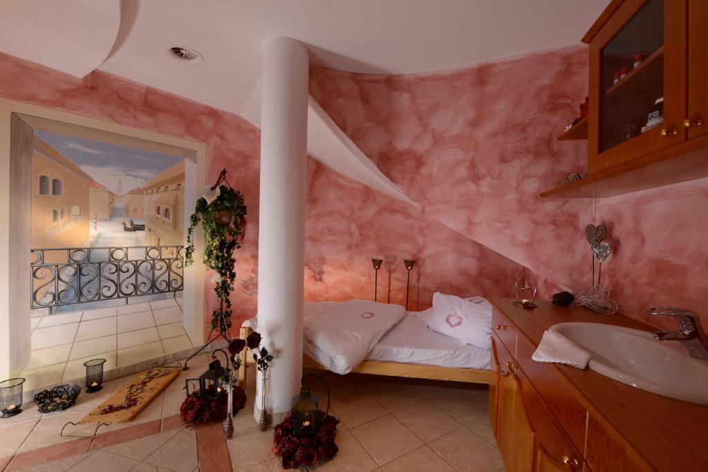 Koupelna v ubytování Alpenresidenz Ballunspitze - Kinderhotel