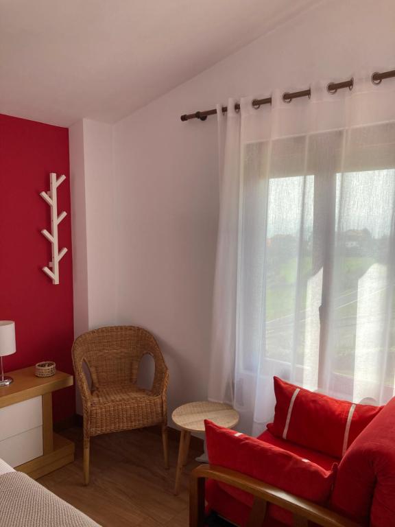 Posezení v ubytování Posada Las Torres