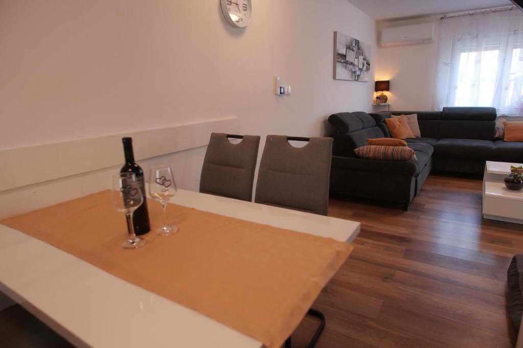 Posezení v ubytování House Bonita