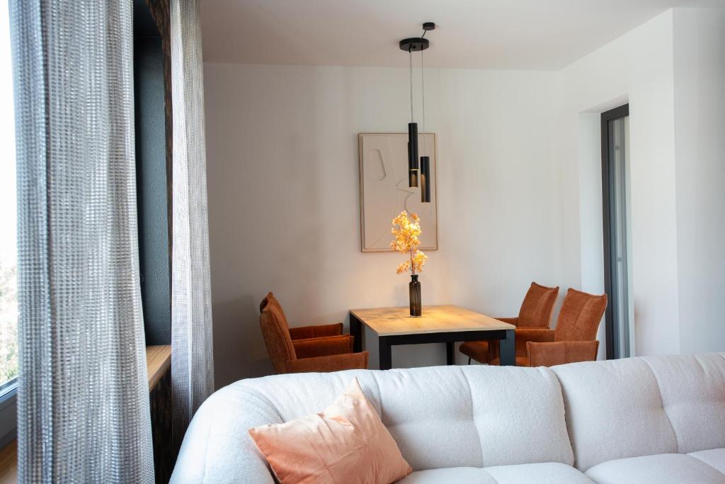 Posezení v ubytování Siebenschläfer Appartements