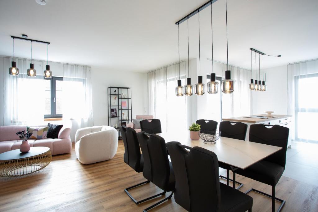 Posezení v ubytování Siebenschläfer Appartements
