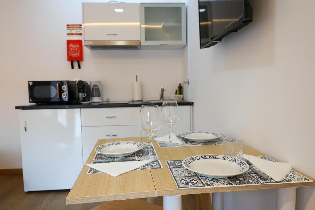 Kuchyň nebo kuchyňský kout v ubytování CASA ORIGENS ll
