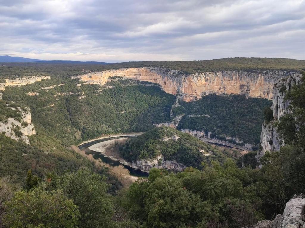 Příroda nedaleko prázdninového domu