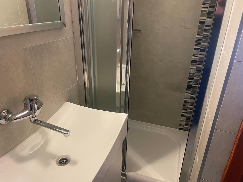 Koupelna v ubytování Willa Stenia Apartamenty