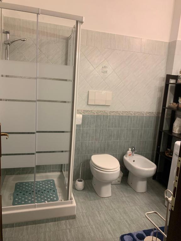 Koupelna v ubytování Taverna relais