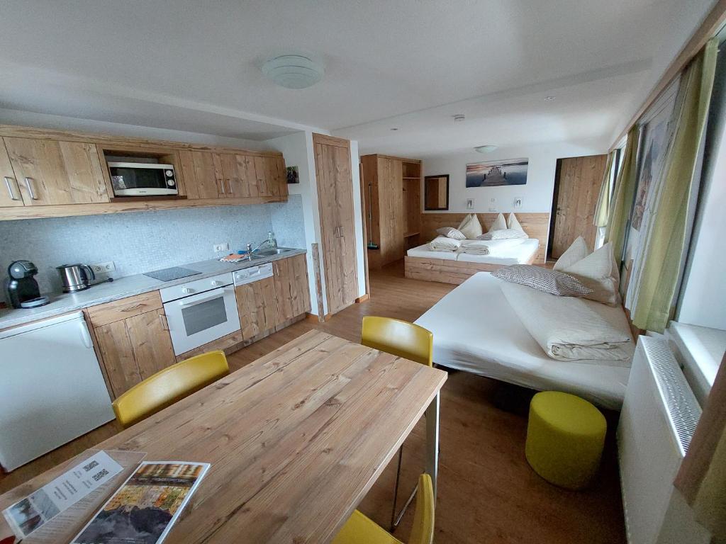 Postel nebo postele na pokoji v ubytování Haidegger Appartements