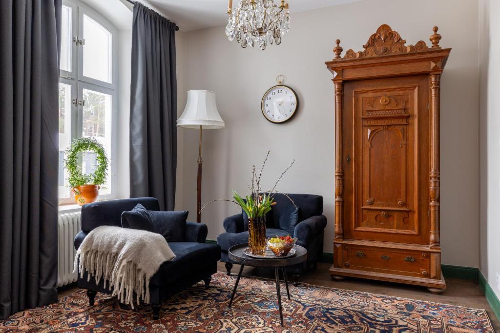 Posezení v ubytování White Brig Guesthouse