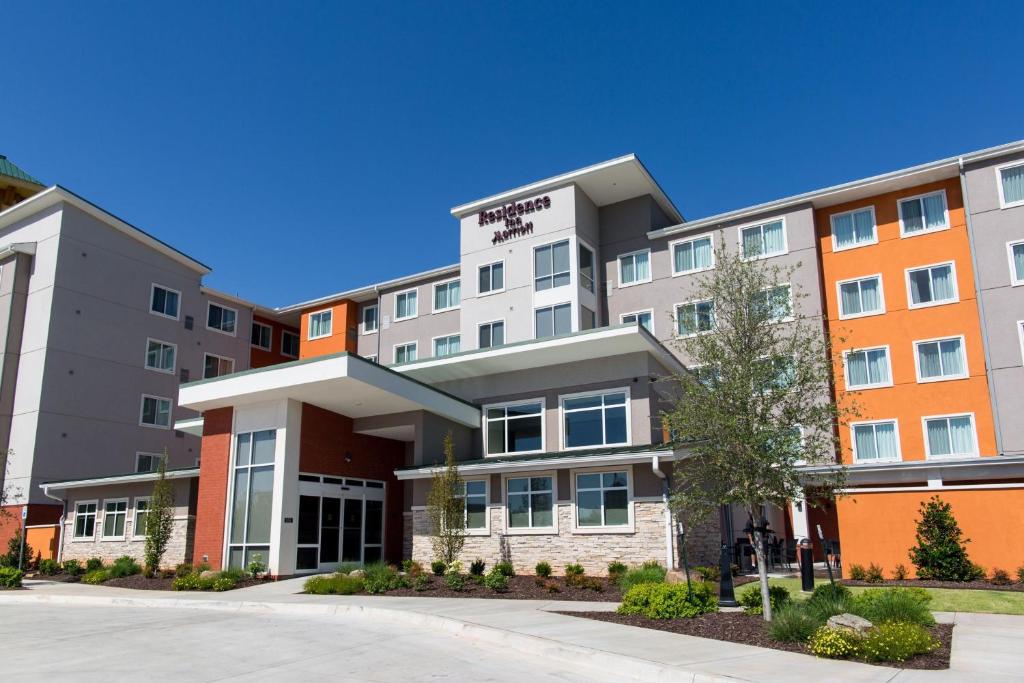 a rendering of the front of a hotel at Residence Inn by Marriott Oklahoma City Northwest in Oklahoma City