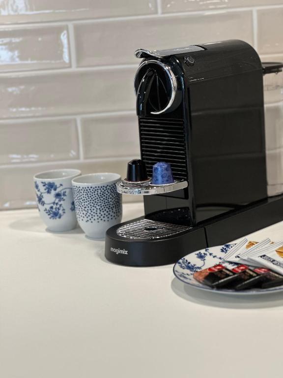 Příslušenství pro přípravu čaje a kávy v ubytování New ! Superbe Studio - Déco Capri Dolce Vita