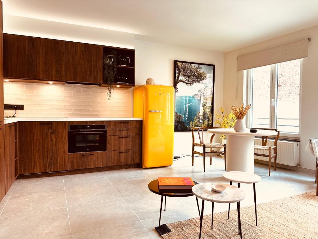 Kuchyň nebo kuchyňský kout v ubytování New ! Superbe Studio - Déco Capri Dolce Vita