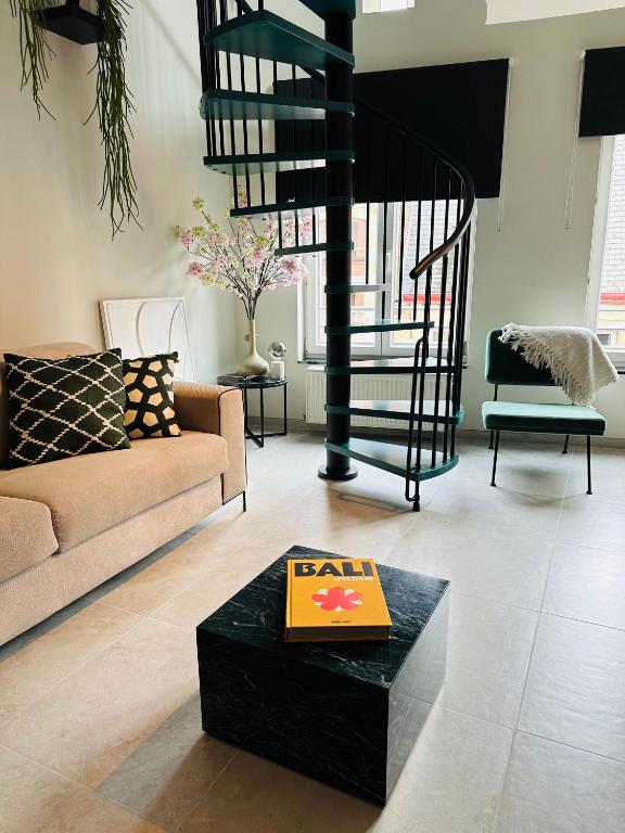 Posezení v ubytování New ! Superbe Duplex - Déco Bali Mystique