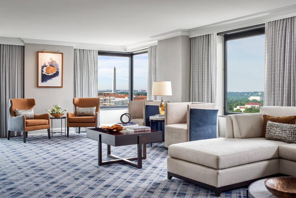 Posezení v ubytování JW Marriott Washington, DC